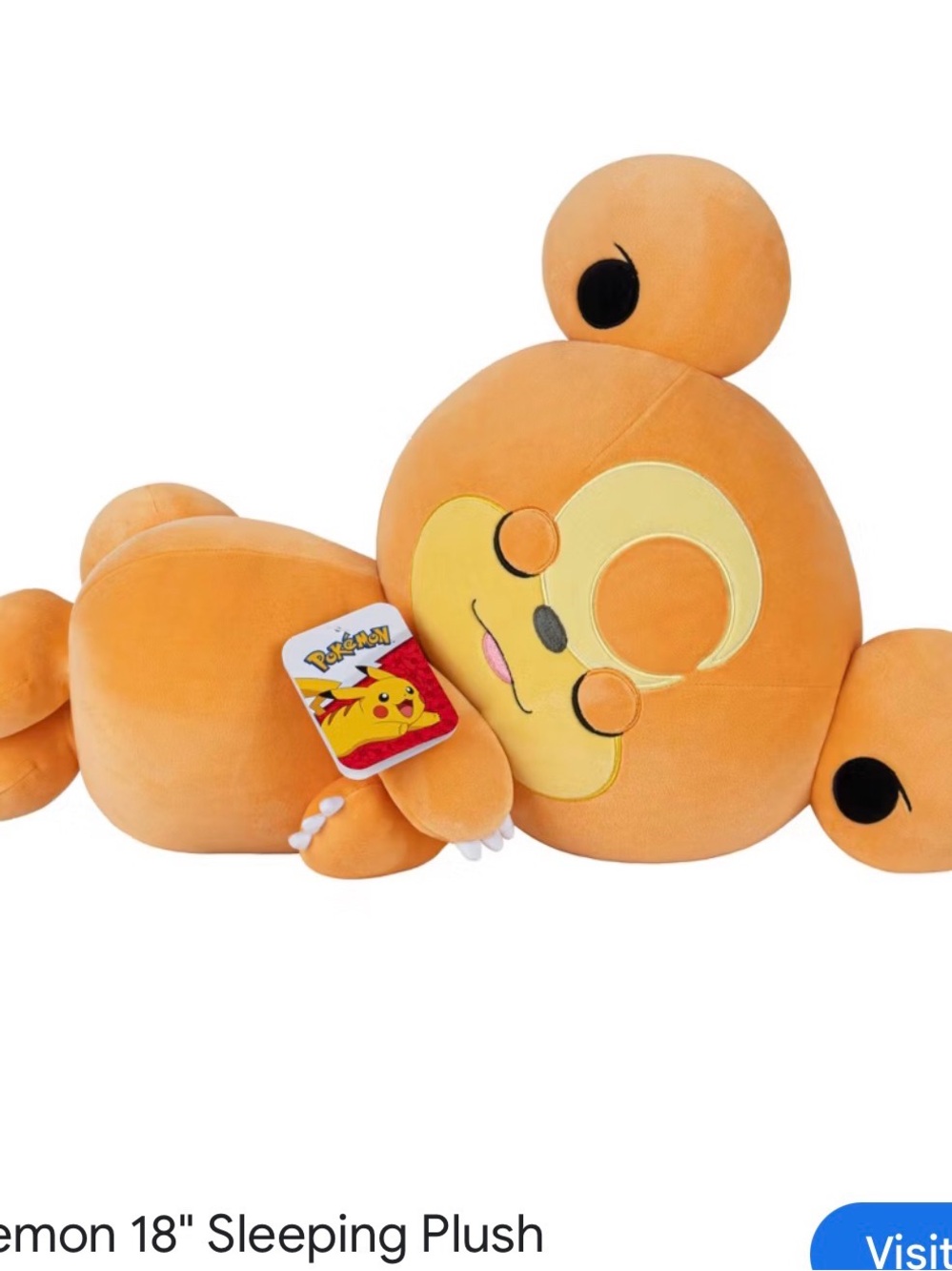 Target Orange Pokémon Bear Plush